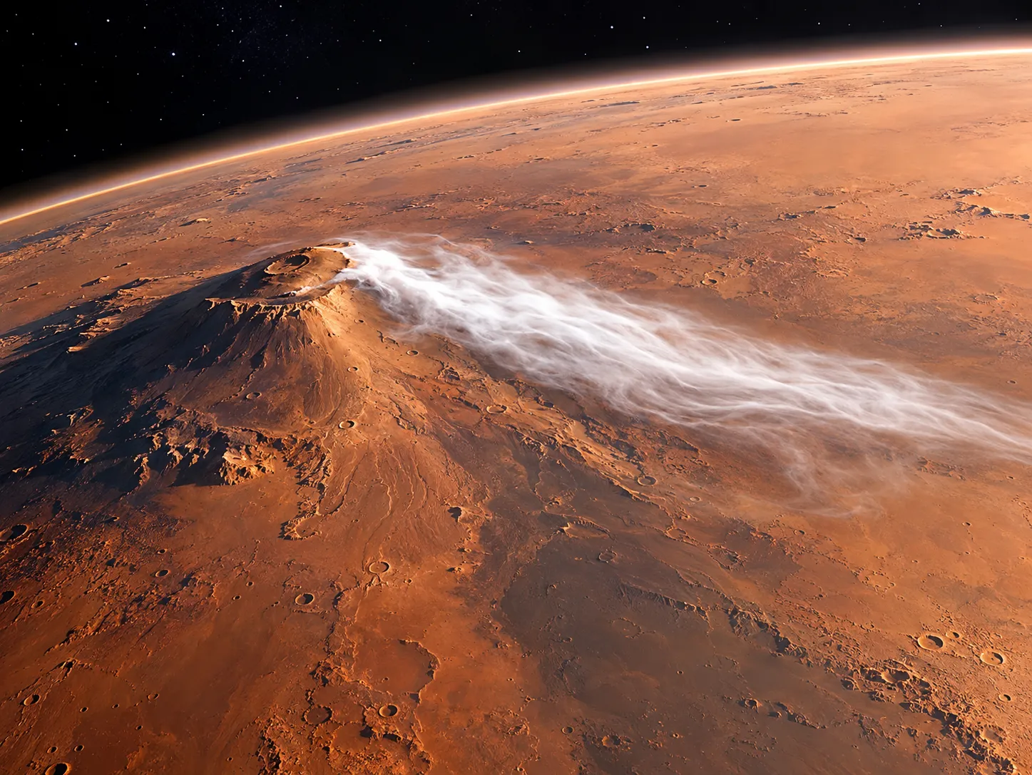 Mars’taki Dev Bulut Nasıl Oluşuyr Bilim Insanlarından Yeni Bulgu
