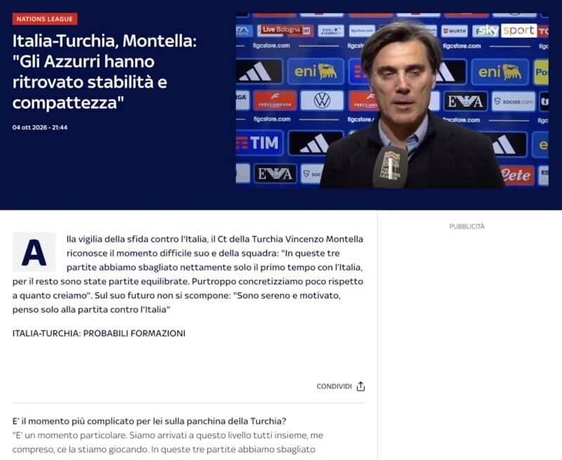 Montella'dan kendisine yönelik eleştirilere yanıt: "İsteyen beğenmesin, başaran tek benim''