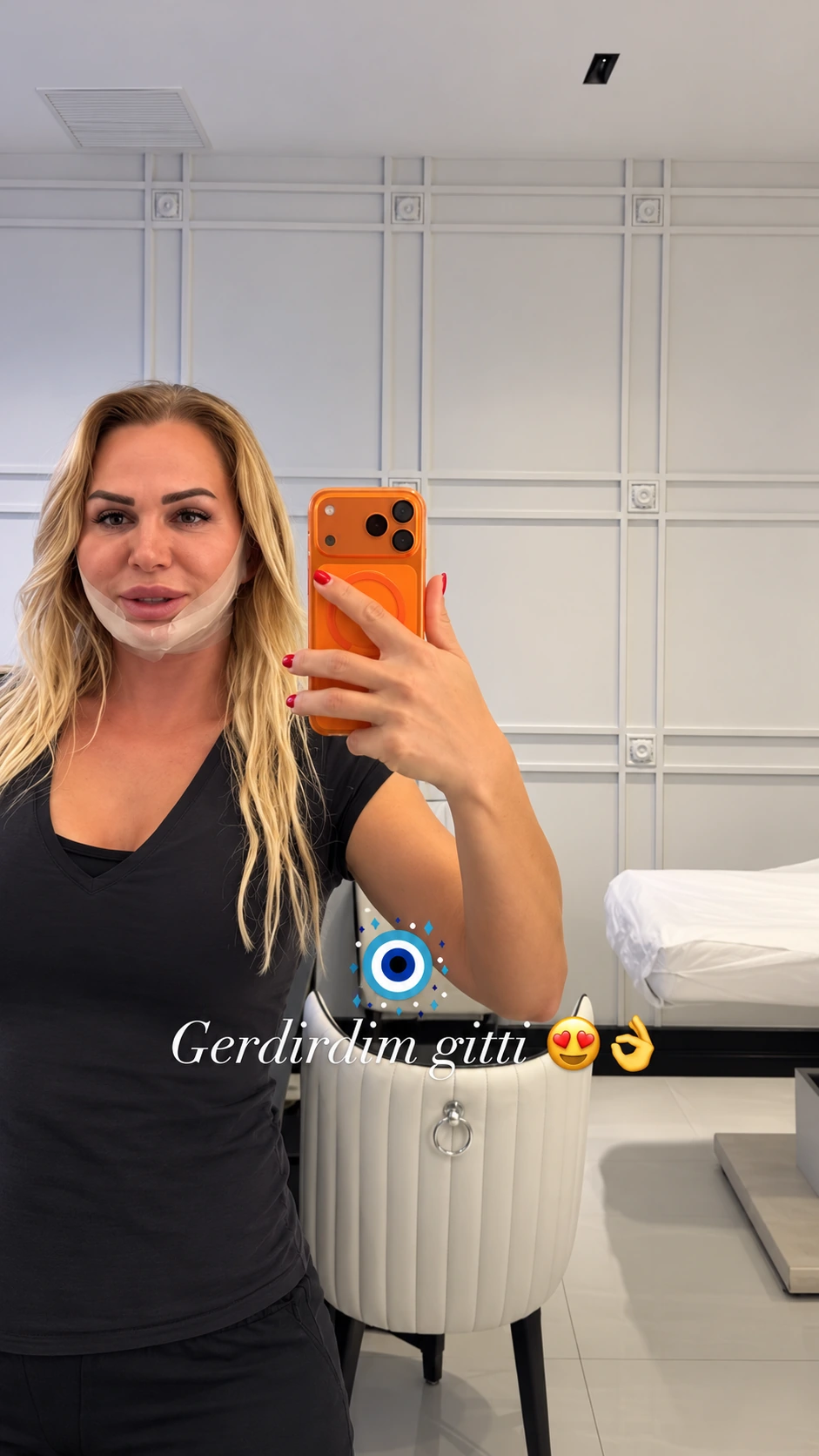 Nagihan Karadere Yüzünü Ve Boynunu Gerdirdi “Barbie Gibi Olacağım” (3)