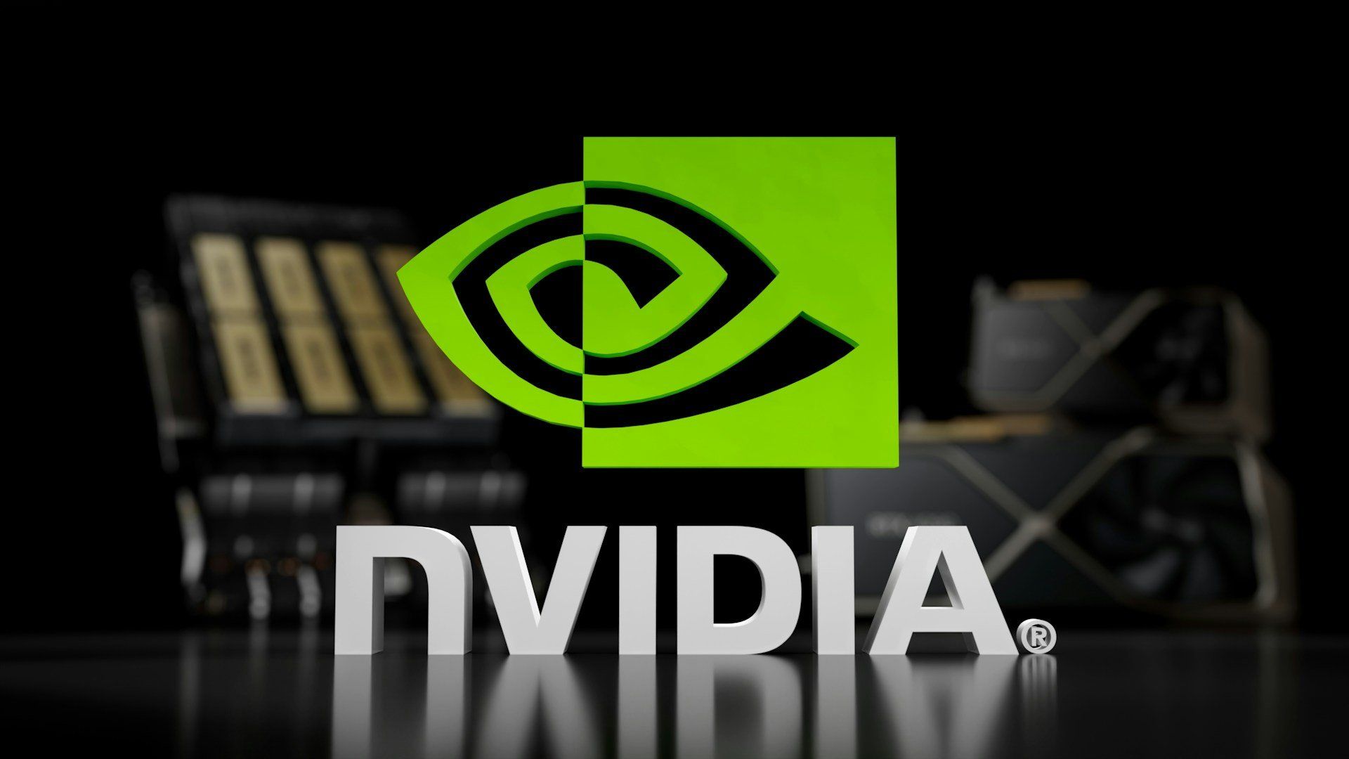 Nvidia Logosu Ve Bellek Cipleri