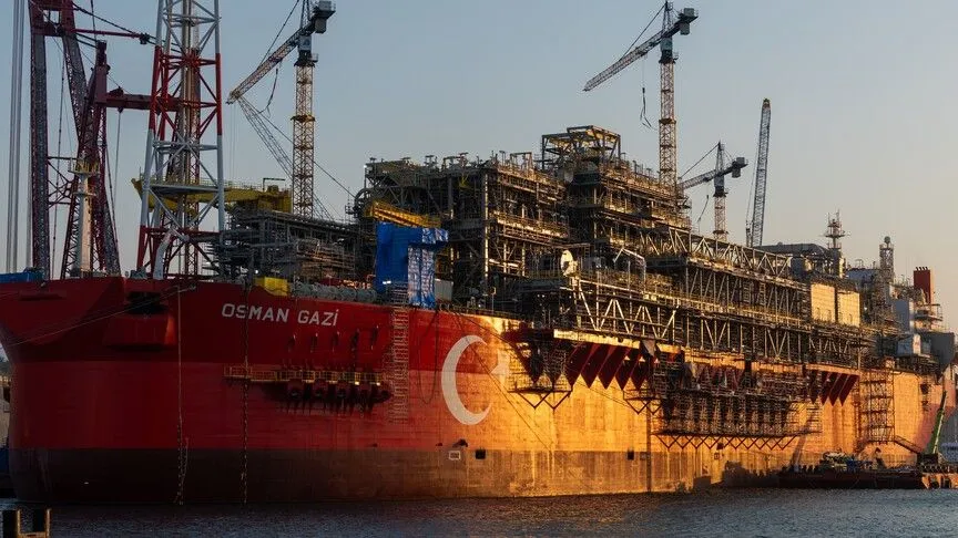 Osman Gazi Üretim Platformu Gemi