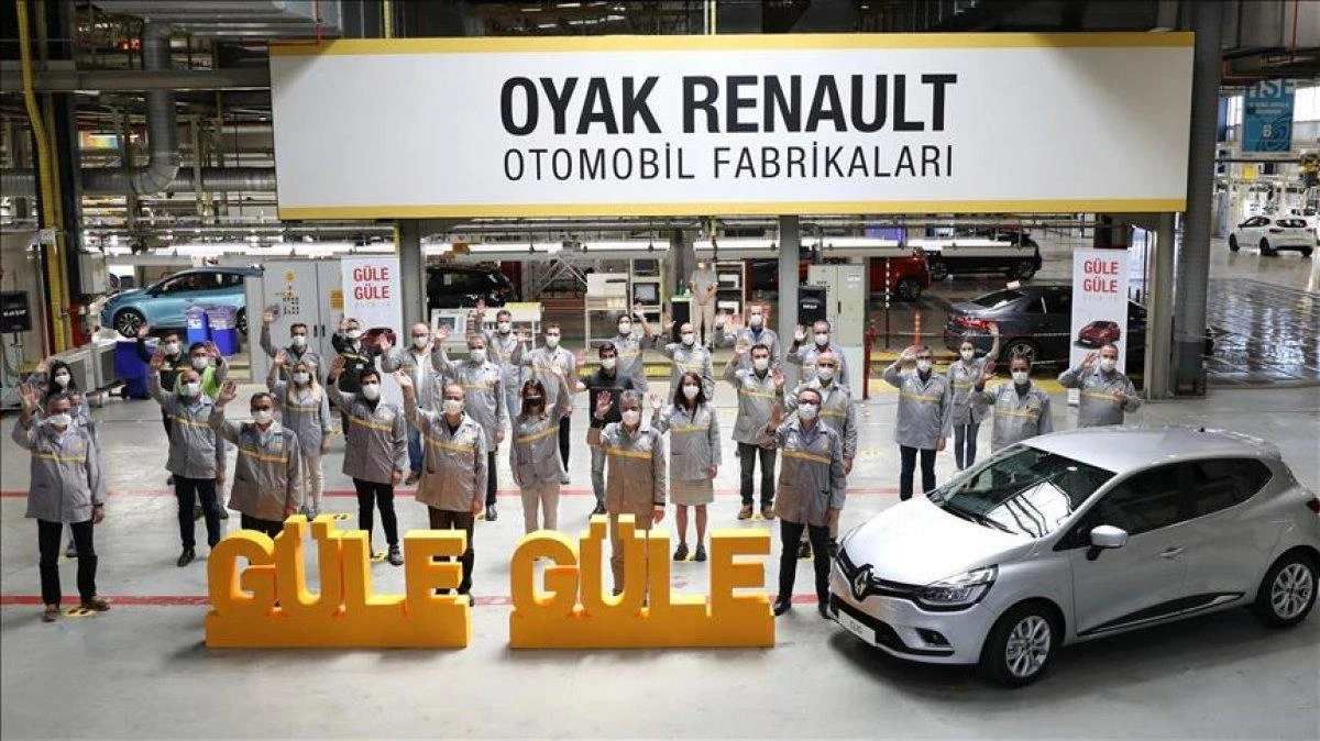 Oyak Renault Bursa Fabrikasi Clio 4 Uretim Vedasi
