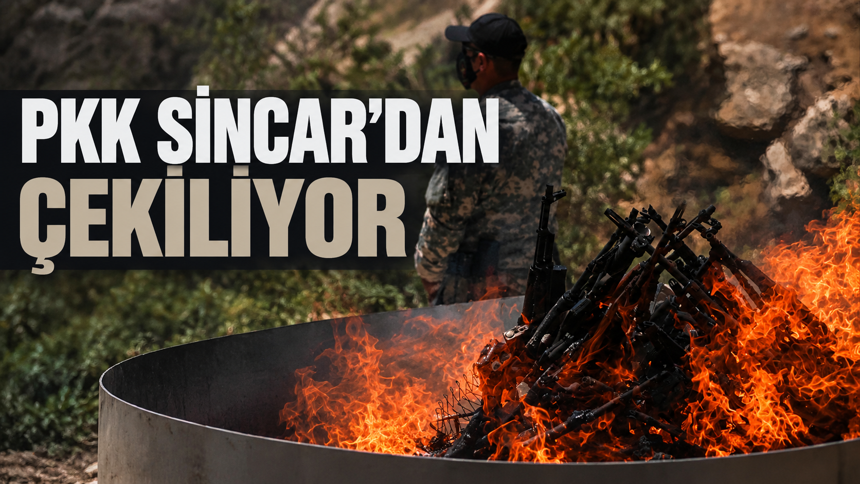 PKK'nın Irak'taki uzantısı YBŞ Sincar'dan çekiliyor!