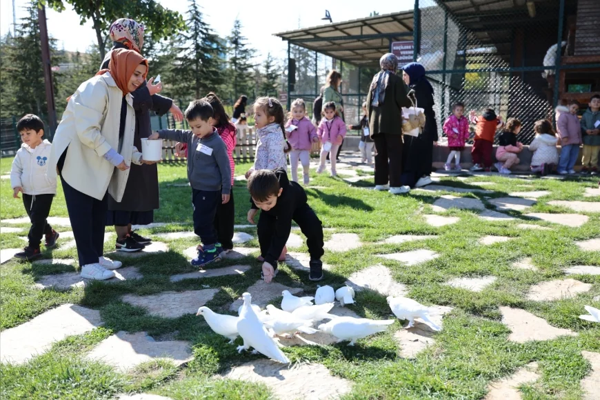 Pursaklar’da Çocuklar Sınıftan Çıktı, Doğayı Keşfetmeye Başladı2