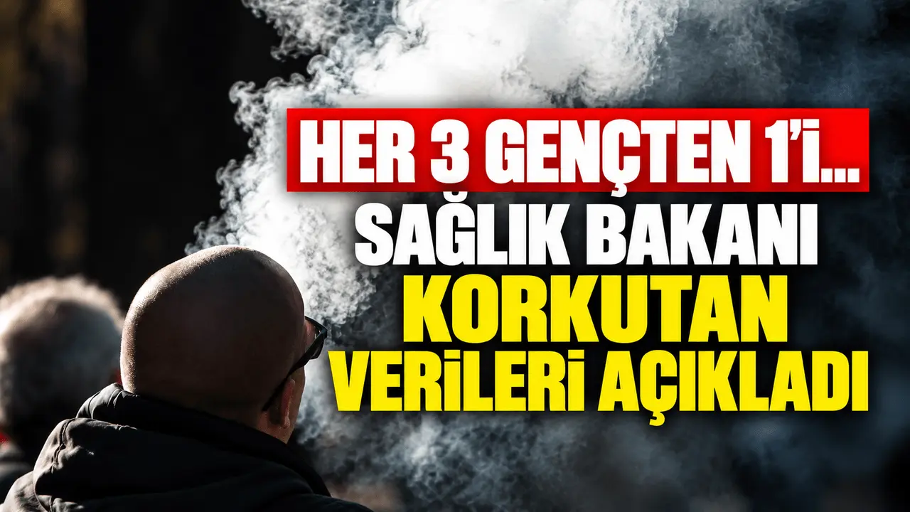 Bakan Memişoğlu: Her 3 gençten 1'i sigara kullanıyor