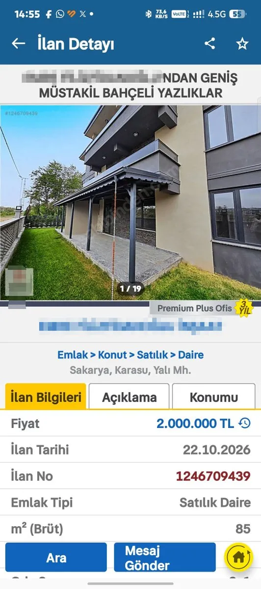Sakarya Yazlik İlani Oyunu