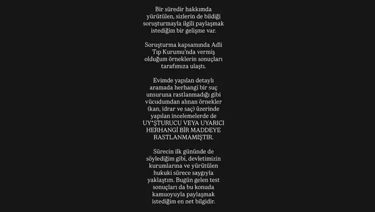 Sefo'nun Test Sonucu Açıklandı Sonucu Kendisi Paylaştı (1)