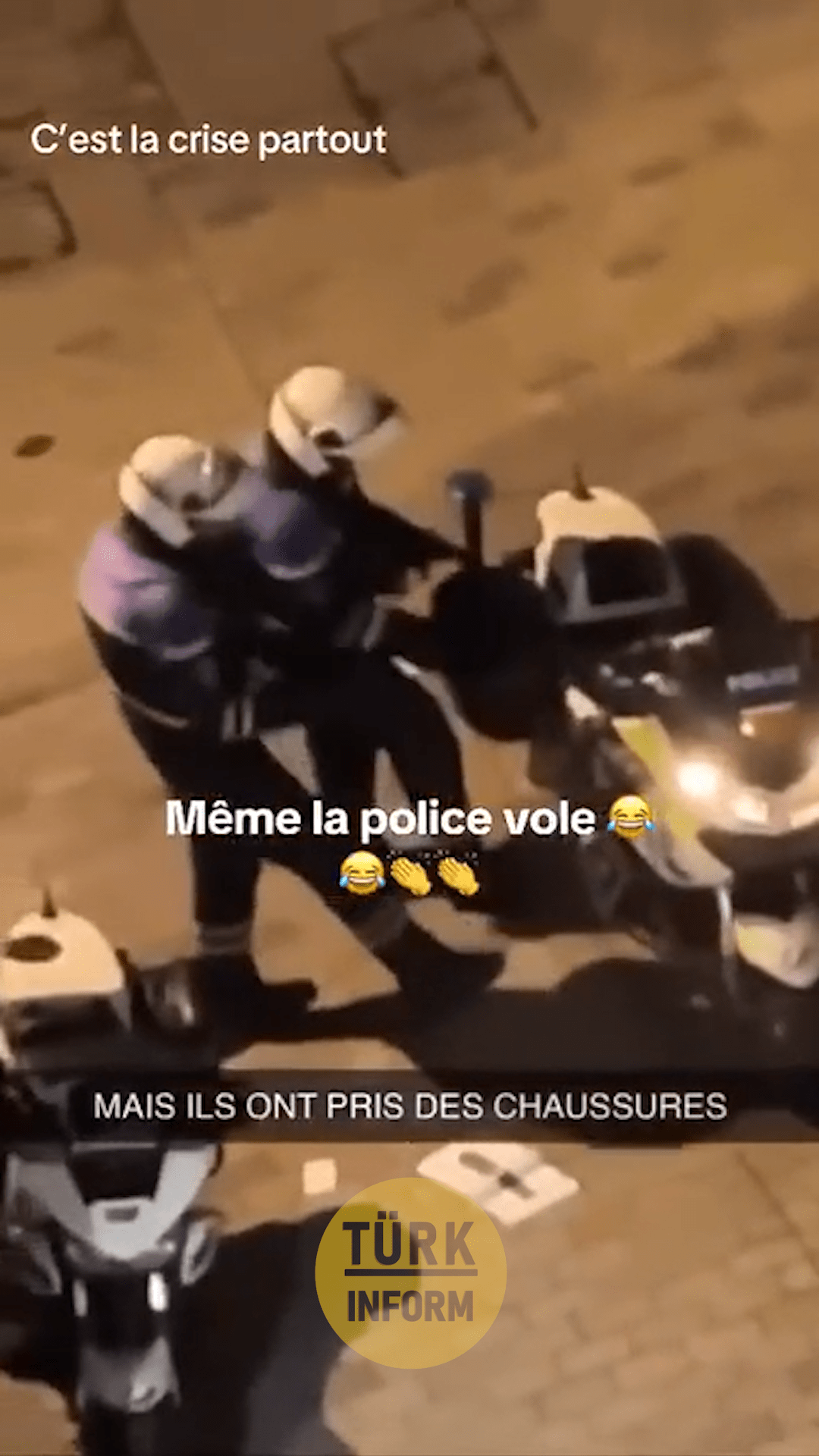 Göstericiler yağmayla suçlandı, bu kez polis görüntüleri gündem oldu!_2