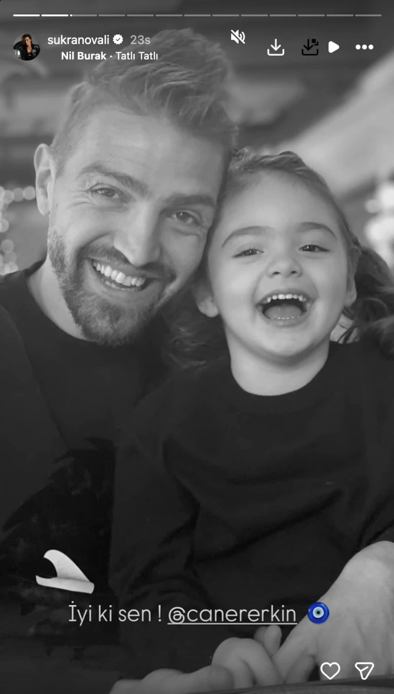 Şükran Ovalı Caner Erkin’in Doğum Gününde Aşkını Yeniden Gösterdii