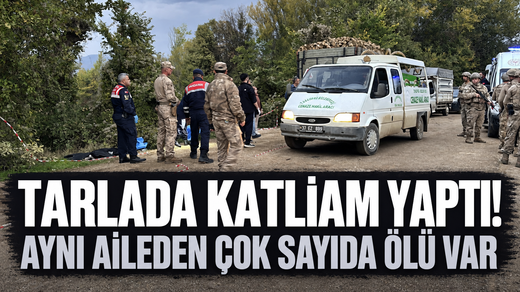 Kastamonu'da aynı aileden 4 kişiyi kurşuna dizip öldürdü!