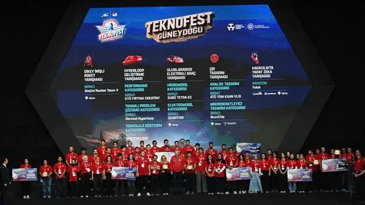 TEKNOFEST Güneydoğu’da ödül heyecanı: Birincilere ödüllerini Cumhurbaşkanı Erdoğan verdi