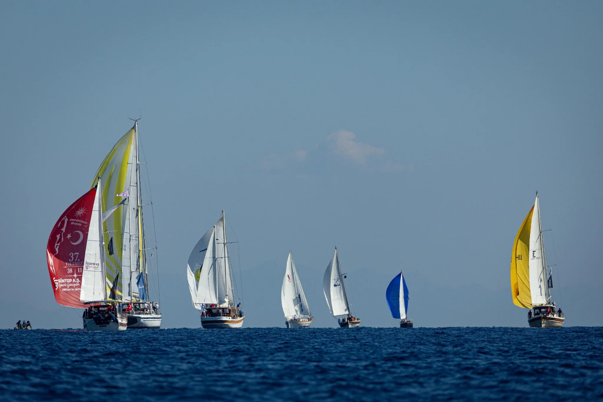 The Bodrum Cup'ta 90 tekne Knidos'a yelken açtı