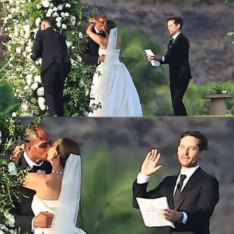 Tobey Maguire Boşandığı Eski Eşinin Nikâhını Kendisi Yönettii