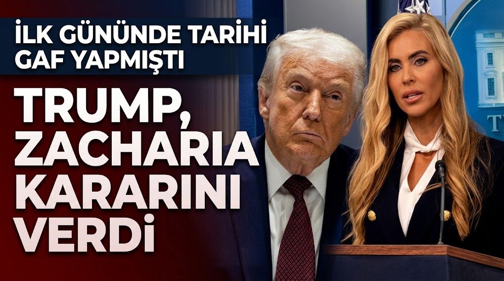 Yeni Beyaz Saray Sözcüsü Zacharia sadece 5 gün görevde kalabildi