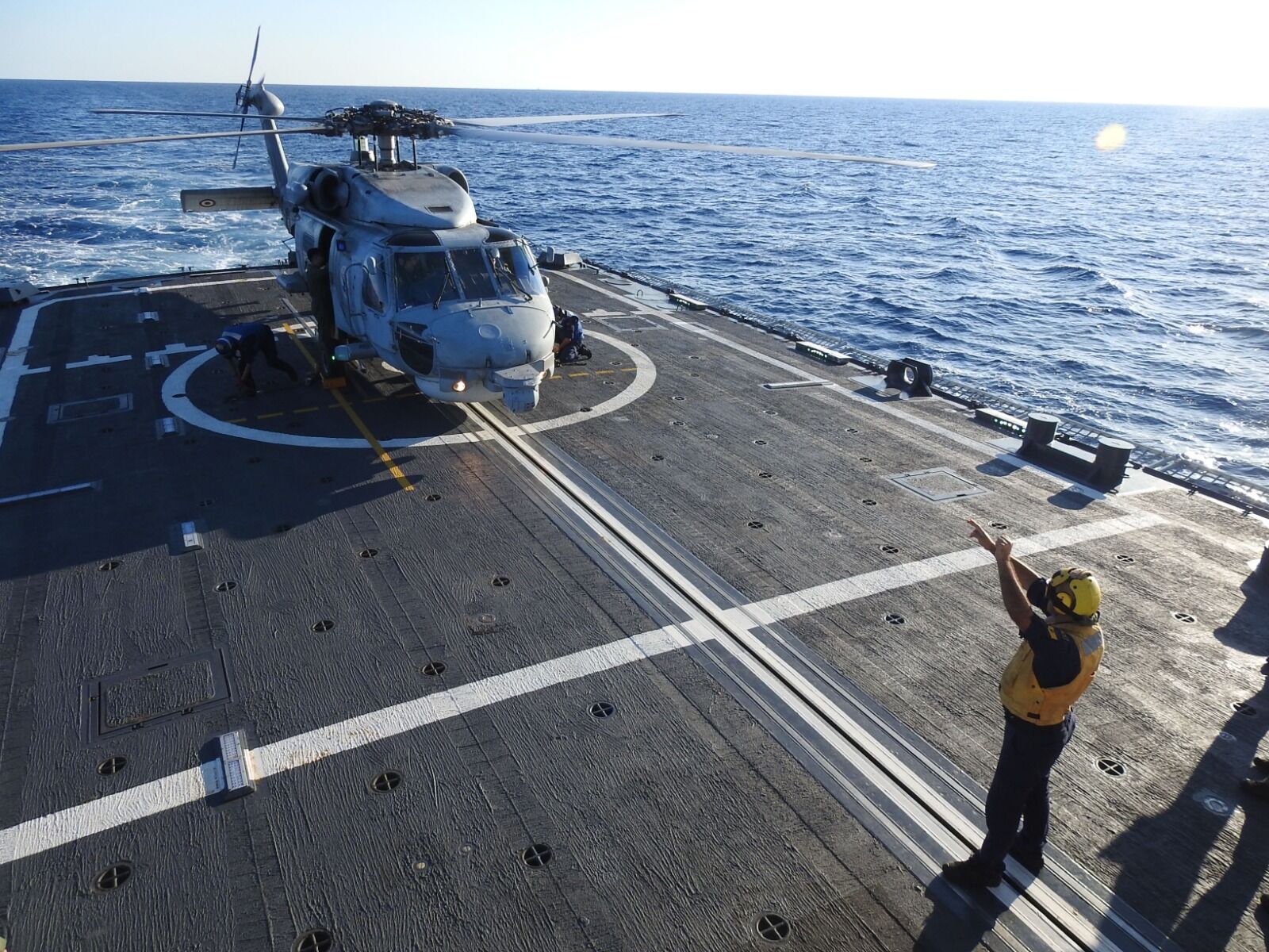 Türk Savaş Gemisi Tcg Burgazada, Nato Filosuyla Akdeniz'de Buluştu (1)