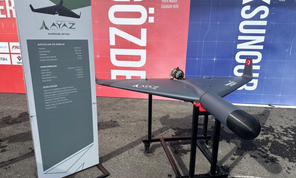 Türk Savunma Sanayiinde Ayaz Dönemi Kamikaze Jet İha Sergilendi (1)