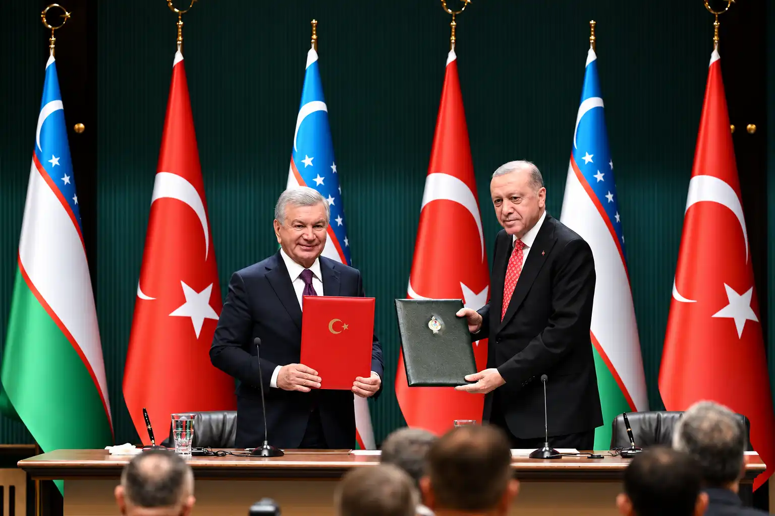 Türkiye Ile Özbekistan Arasında 5 Iş Birliği Anlaşması Imzalandı-1