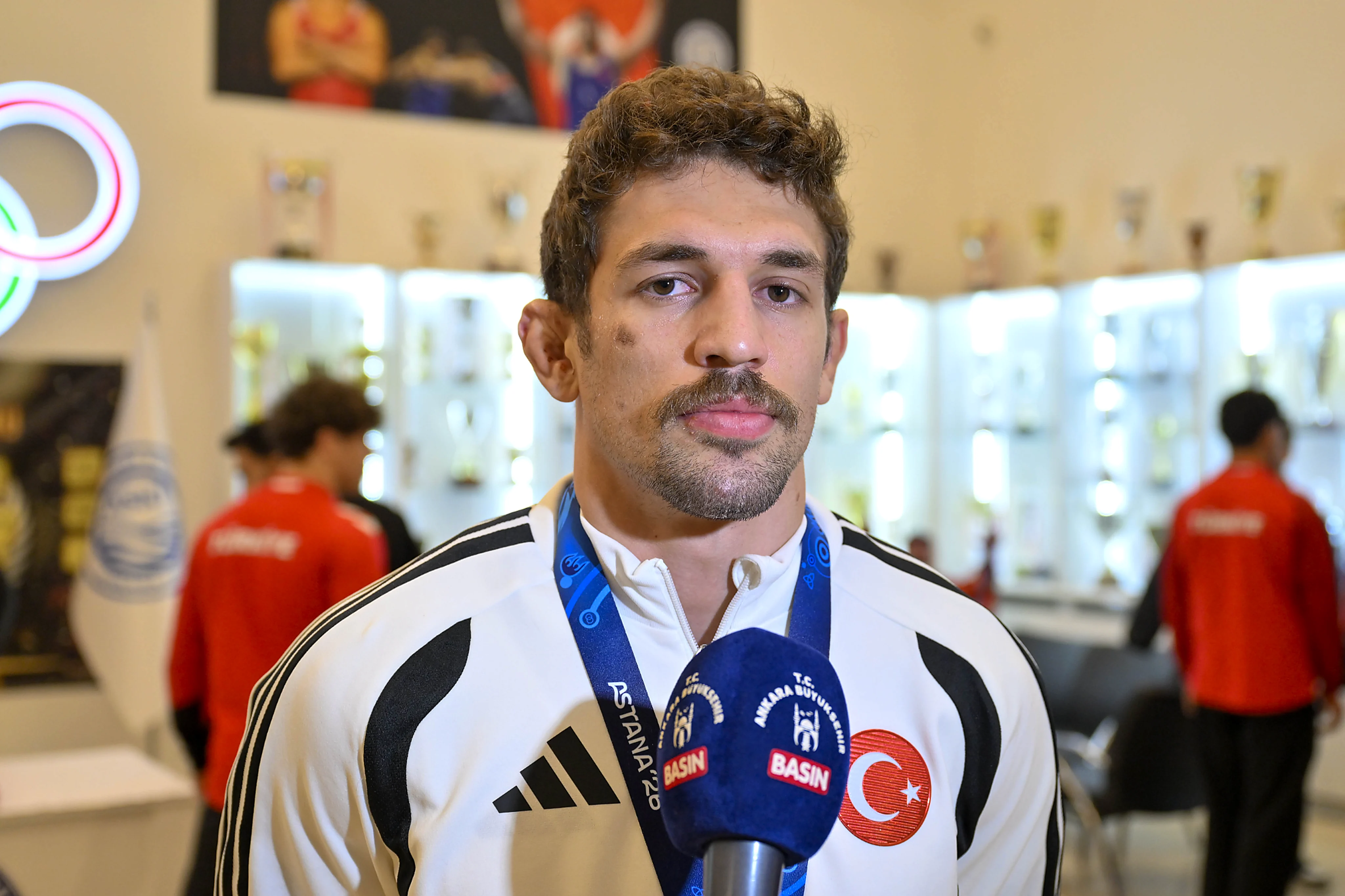 ASKİ Spor’un milli güreşçisi Yüksel Sarıçiçek’ten dünya madalyası-1