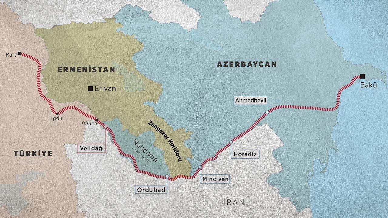 Zengezur Kori̇doru İçi̇n Kri̇ti̇k Eşi̇k Aşildi